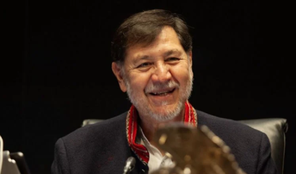 Morenistas despiden a Noroña de la presidencia del Senado