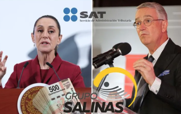 Sheinbaum habla sobre posibilidad de condonar impuestos a Grupo Salinas