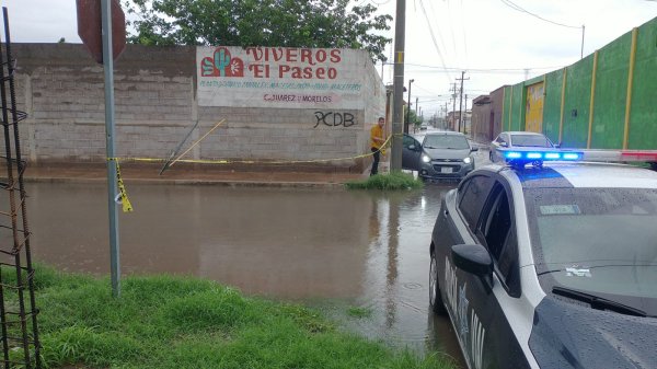 Registra Meoqui 72 mm de lluvia; autoridades mantienen operativo y piden extremar precauciones