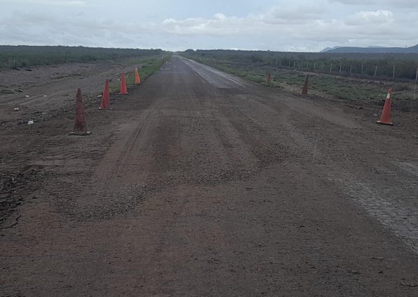 Reabre SCOP tramo carretero Camargo–La Perla-La Mula tras concluir reparación de grieta