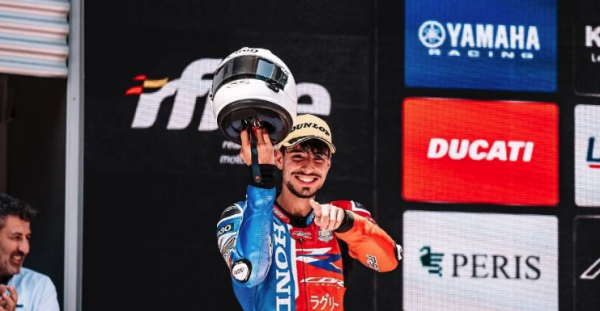 Muere el piloto español Borja Gómez a los 20 años tras ser arrollado por una motocicleta durante una práctica en Francia