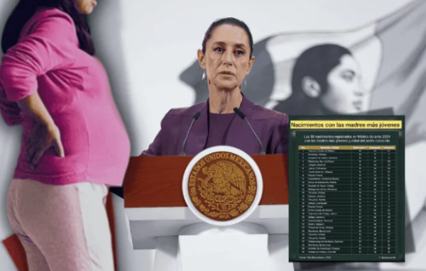 Sheinbaum reacciona a tablas virales de nacimientos con madres menores