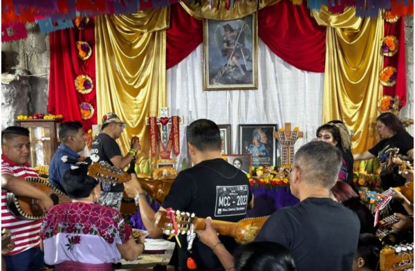 La velación de los concheros: un ritual de espiritualidad y música