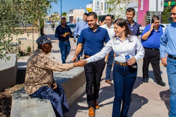 Entregan Miriam Soto, JCAS y JMAS Rehabilitación Integral del Paseo Zaragoza, primero en la región con cableado subterráneo