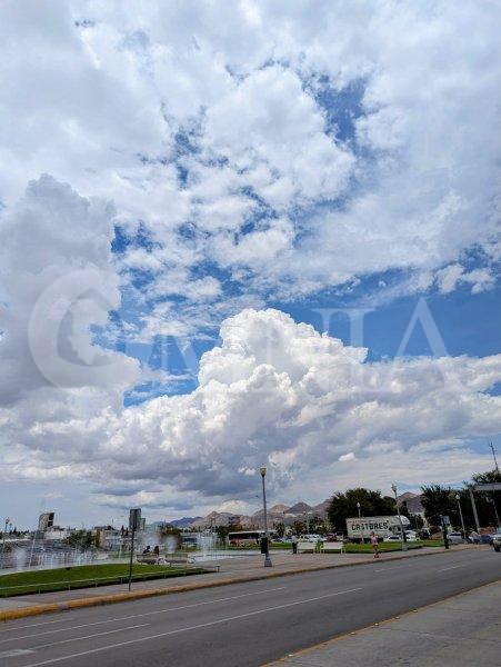 Pronostica CEPC lluvias en varios municipios y temperatura de 35ºC en Chihuahua