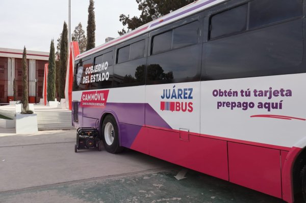 Conoce las ubicaciones del CAM Móvil del JuárezBus del 7 al 12 de julio