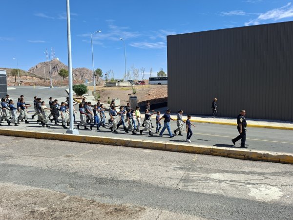 Participan 100 jóvenes en programa de la Policía Municipal “Cadete por un Día”