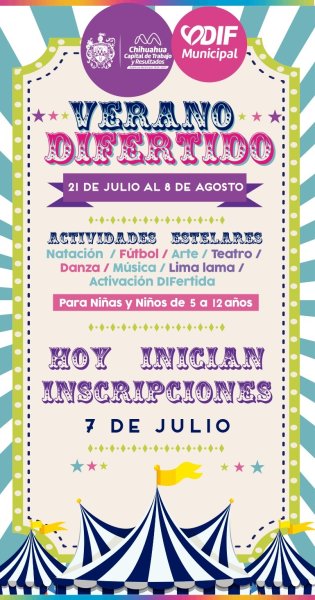 Abiertas inscripciones para Verano DIFertido 2025: Municipio
