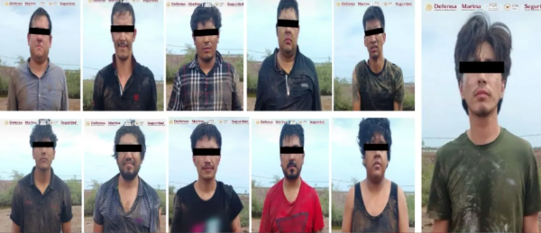 Detienen en Sinaloa a 11 presuntos integrantes de ‘Los Mayos’ tras ataque armado