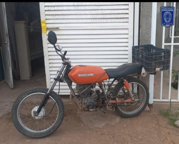 Recupera AEI Occidente motocicleta con reporte de robo