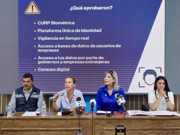 Diputadas del PAN advierten que, con reformas, Gobierno, Ejército y GN podrán saber qué hacemos, dónde vamos o con quién estamos