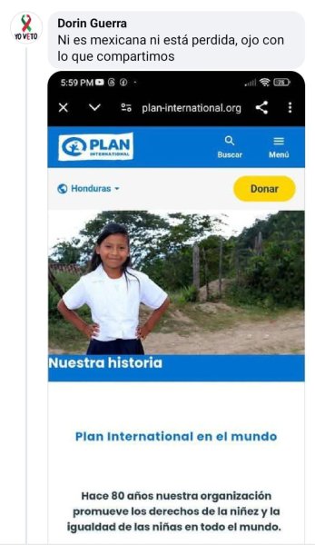Descarta FEM veracidad de información que circula en un medio digital sobre desaparición de niña en Chihuahua