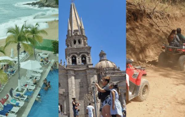 Inegi revela el crecimiento del turismo internacional de México durante mayo