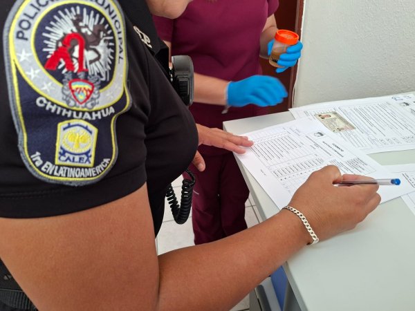 Aplican examen toxicológico a más de 200 policías municipales