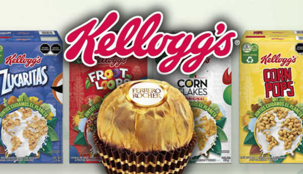 Ferrero compra al gigante de cereales Kellogg's por 3,100 millones de dólares