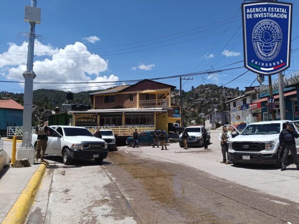 Continúa AEI trabajos de seguridad en Guadalupe y Calvo