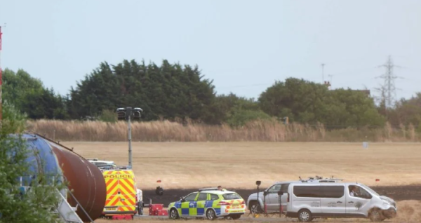 Confirman la muerte de los cuatro pasajeros de la avioneta que se accidentó en Reino Unido; todavía no han sido identificados