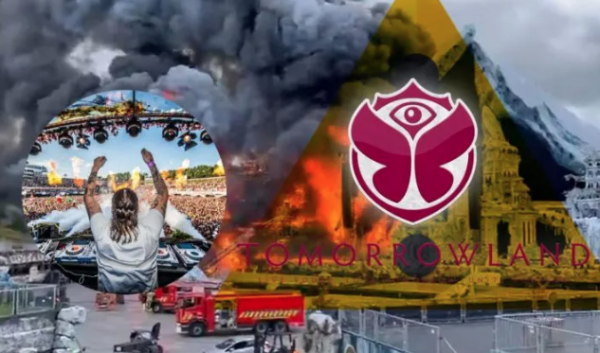 Incendio consume escenario de Tomorrowland previo al inicio del festival