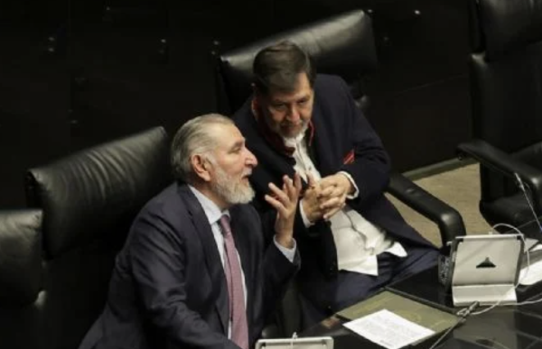 Fernández Noroña descarta similitudes entre Adán Augusto y Felipe Calderón; “es puro golpeteo”, dice