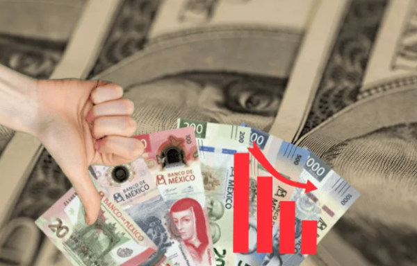 Dólar arrastra al peso mexicano hoy 17 de julio