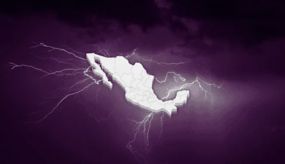 Alertan de lluvias intensas este jueves para 5 estados de México