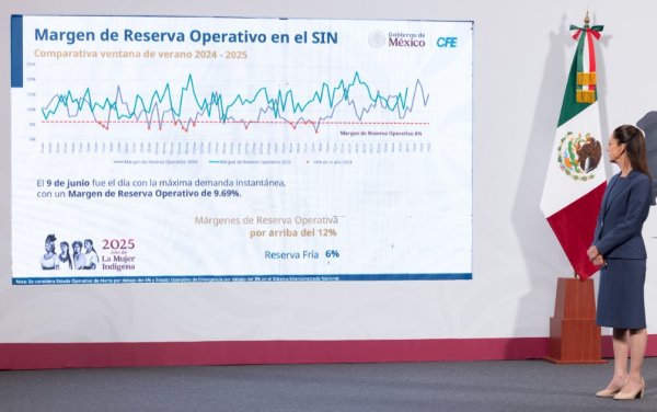 CFE presenta acciones para garantizar suministro eléctrico