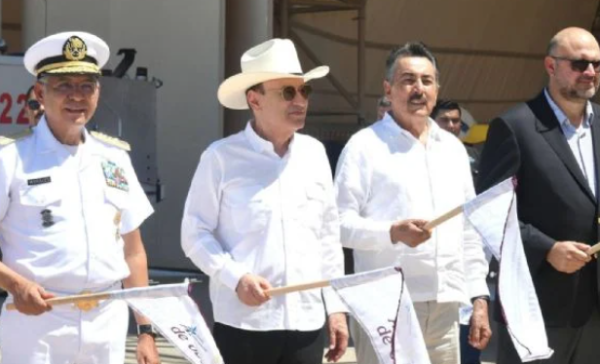 Gobernador Durazo y Semar arrancan obras de modernización de aeropuertos de Ciudad Obregón y Guaymas