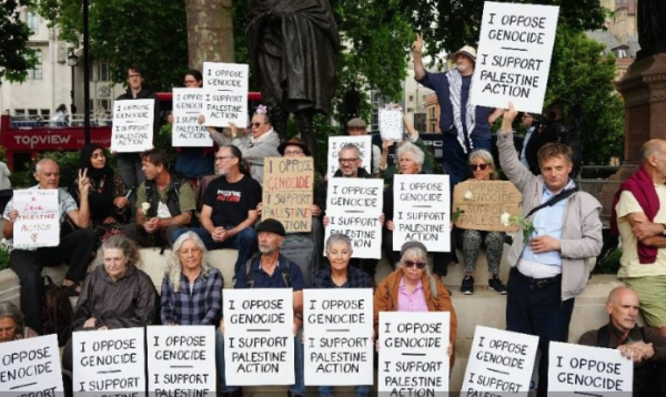 Policía británica detiene a decenas de manifestantes propalestinos de distintas ciudades