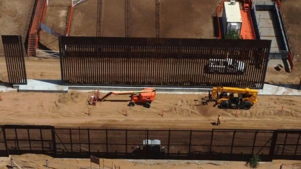 Gobierno de EU comienza construcción de muro secundario en la frontera con México