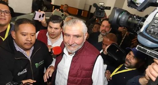 Adán Augusto en Consejo de Morena, acusa “politiquería” en su contra por el caso de su exsecretario vinculado con el crimen organizado