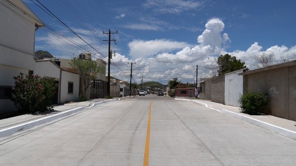 Concluye Municipio pavimentación en la colonia División del Norte