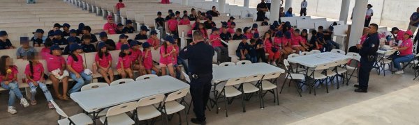 Comienza Justicia Cívica de la SSPE con Mini Academia Vial para menores en Aquiles Serdán