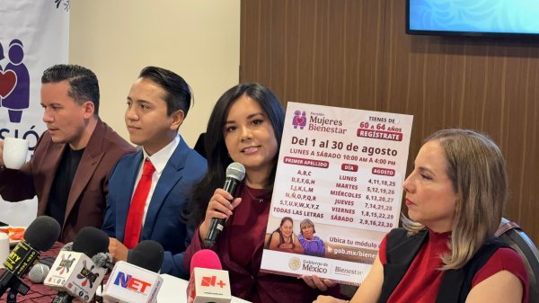 Mayra Chávez invita a  mujeres de 60 a 62 años para la beca Bienestar de 3 mil pesos mensuales