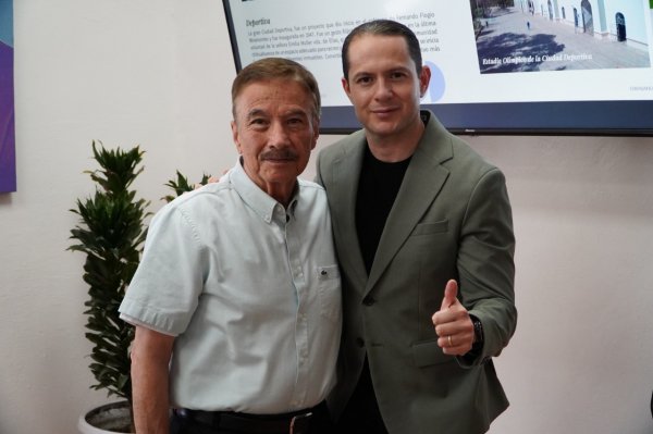 José Luis Villalobos sostiene encuentro con fundador de la URN para fortalecer proyectos educativos y turísticos