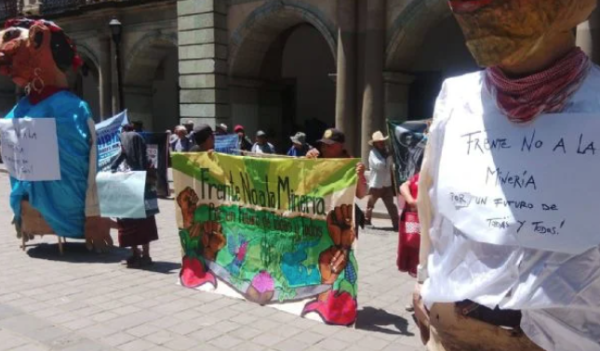 Comunidades y organizaciones exigen cancelar concesiones mineras en los Valles Centrales de Oaxaca