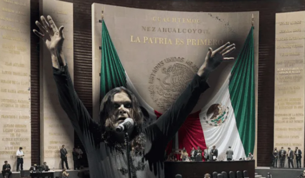 Rinden minuto de aplausos para Ozzy Osbourne en el Congreso de la Unión
