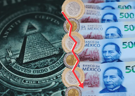Dólar martiriza al peso mexicano; tipo de cambio 24 de julio