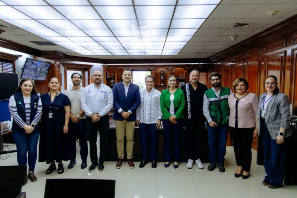 Plantean Alcalde y Subsecretario Federal de Salud trabajo conjunto para reforzar medidas contra el sarampión