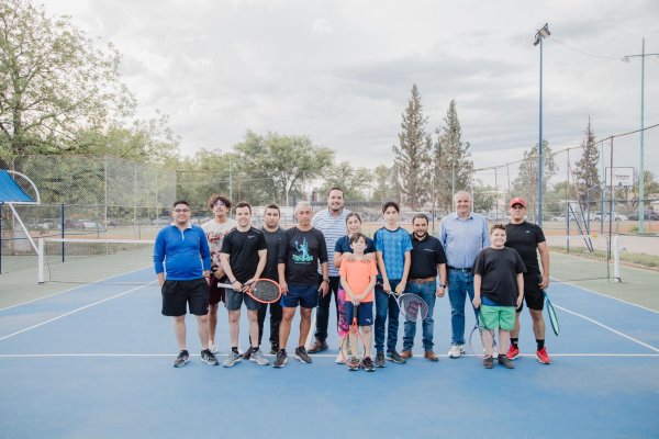 Inaugura Jorge Aldana el Torneo de Tenis Municipal “Don Gregorio Castañeda”