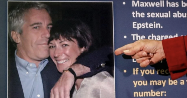 Exnovia de Jeffrey Epstein se reúne con funcionario del Departamento de Justicia