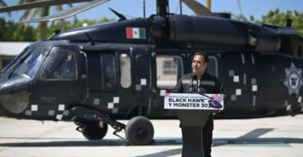 Chiapas compra helicóptero Black Hawk de más de 20 millones de dólares