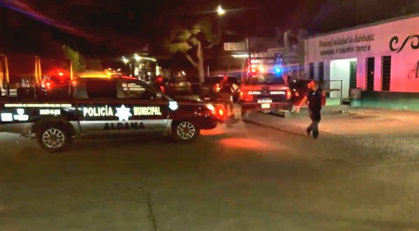 Asesinan a balazos a policía municipal en Aldama, frente a la central de autobuses