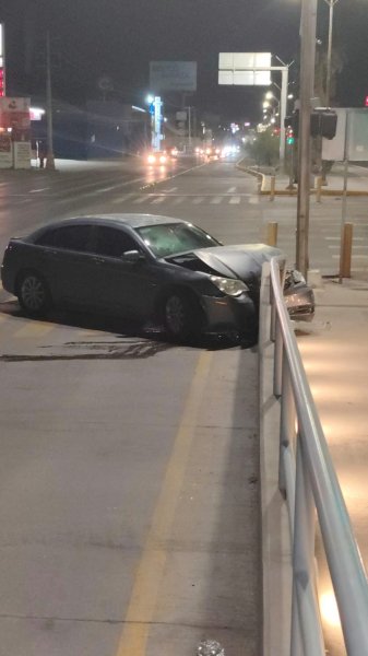 Chocan contra estacion del JuárezBus