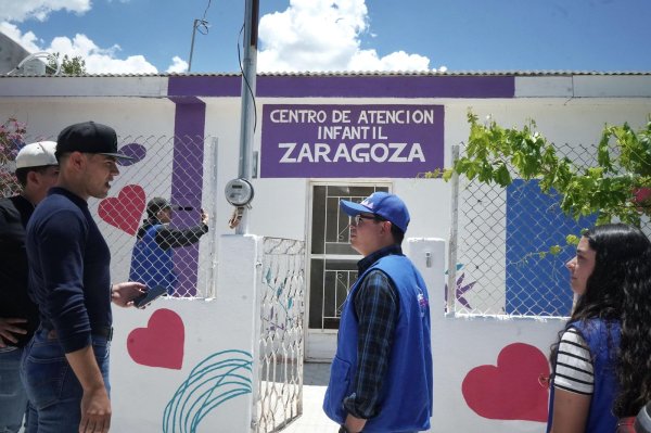 Supervisa Rafael Loera el primer centro de atención infantil en Valle de Zaragoza