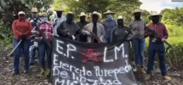 Surge el Ejército Purépecha en Michoacán; dice ir contra el crimen organizado (Video)