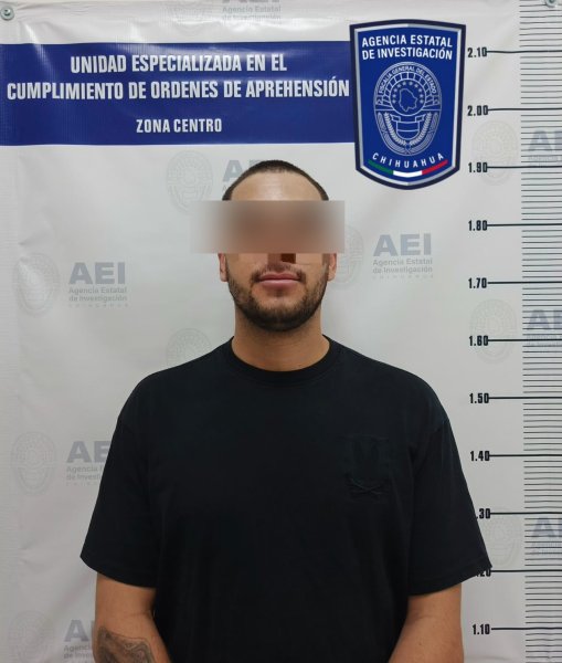 Detenido por violencia familiar cometida en contra de mujer en Chihuahua