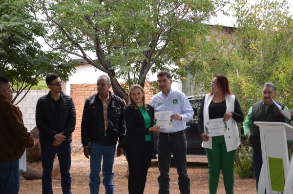 Refuerza PVEM su estructura en San Francisco del Oro, Octavio Borunda