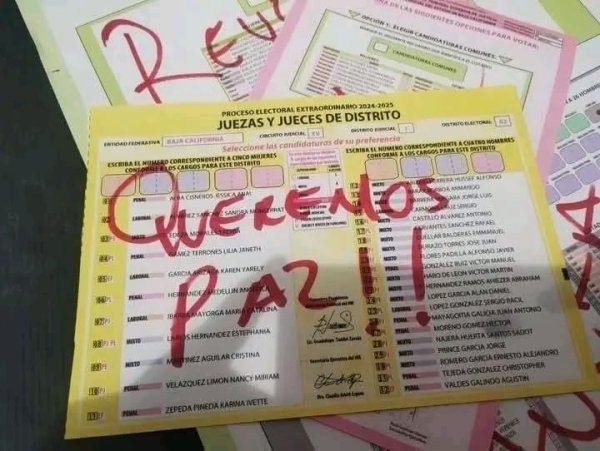 El voto nulo supera los registros de tres procesos electorales