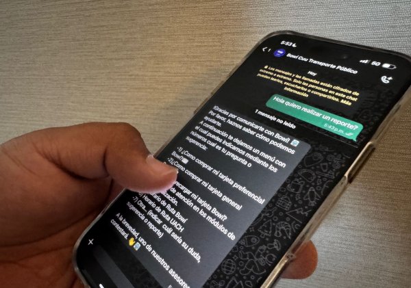 Conoce la línea de atención de WhatsApp del Bowí para reportes y/o consultas