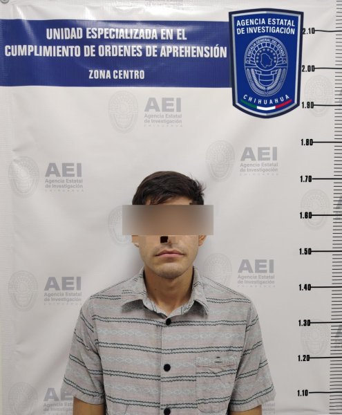 Detiene AEI a presunto responsable de ejercer violencia familiar contra mujer en Chihuahua